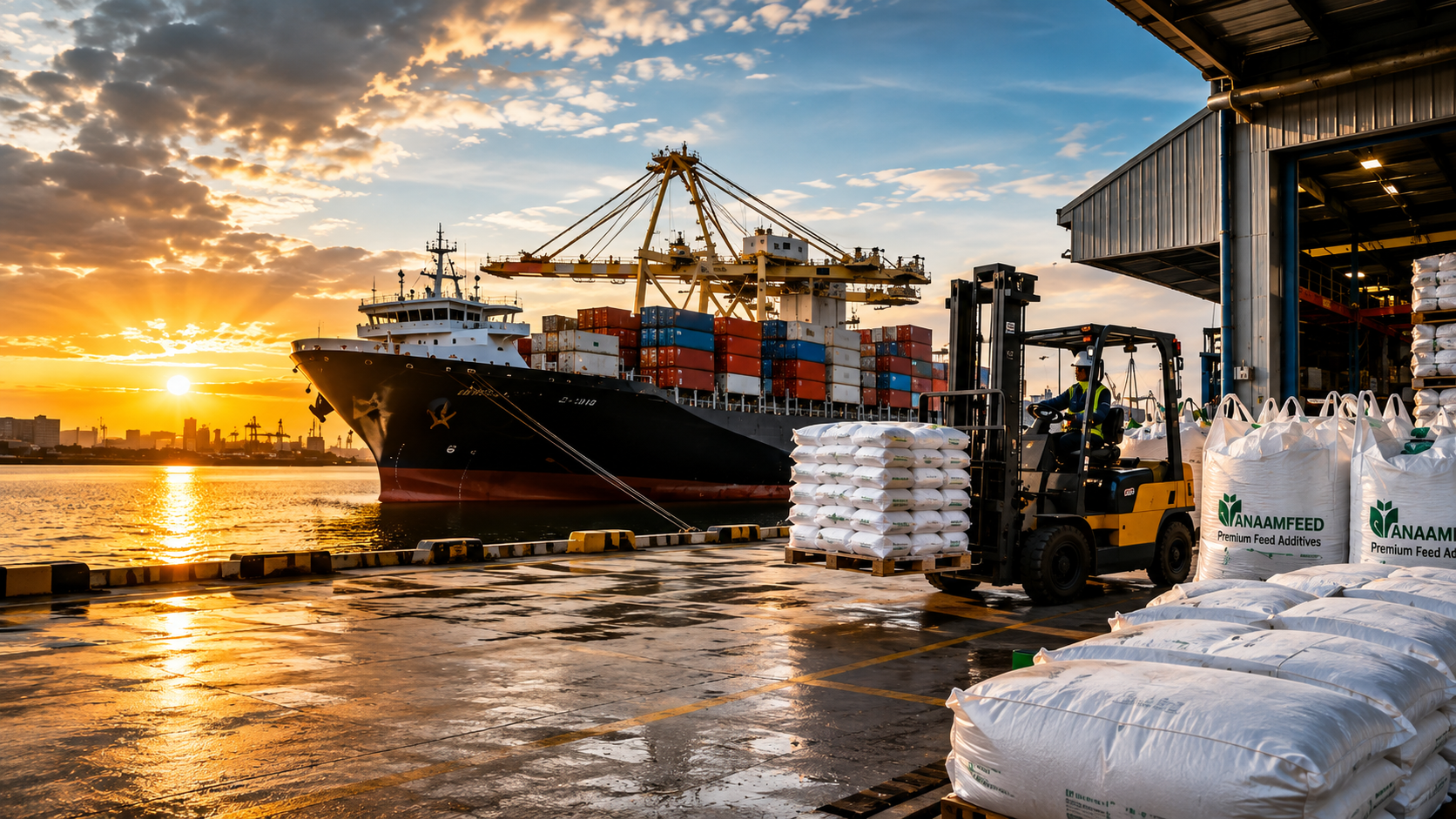 Port et logistique ANAAMFEED
